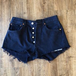 Levi’s Navy Blue Shorts